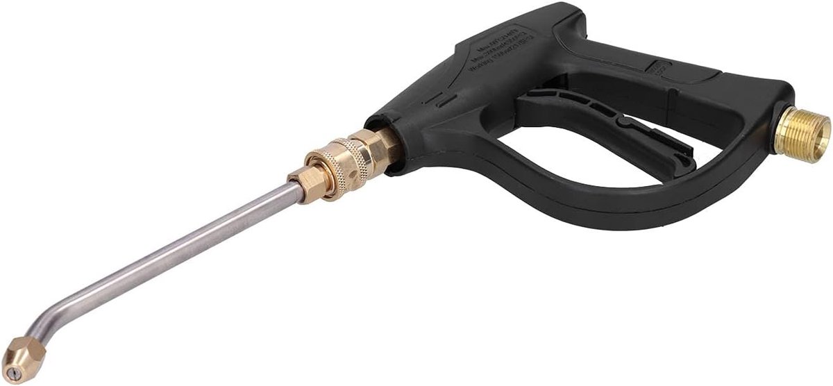 Hogedrukspuitpistolen met Elleboogmondstuk voor M22 Draad Ingang, 3000 PSI, Ideaal voor Tuin en Auto Reiniging
