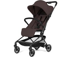 Lichtgewicht Buggy - Reisbuggy Carbon - Compact Reizen - Eénhandige Inklapfunctie - Cabin Size - Choco
