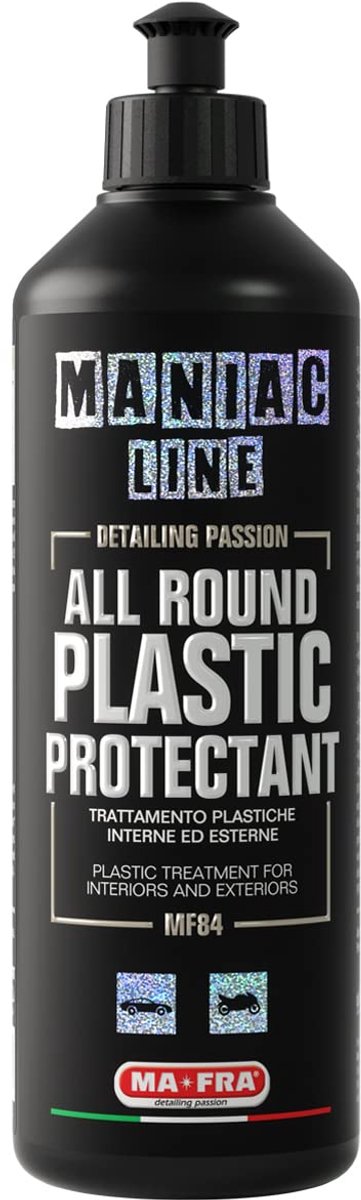 SnelShoppen - All Round Plastic Protectant 500ml - Complete Behandeling voor Kunststoffen en Rubber, Bescherming en Verfrissing voor Auto, Tuin en Bin