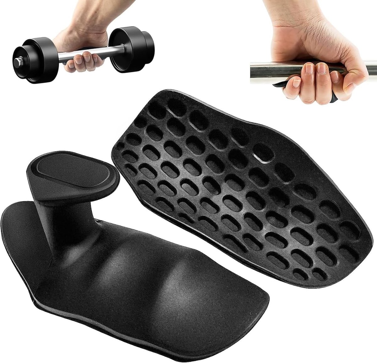 Set van 2 Fitness Grip Pads voor Pull-Ups en Krachttraining, Ideaal voor Gym en Thuis, Verbeter Grip en Comfort