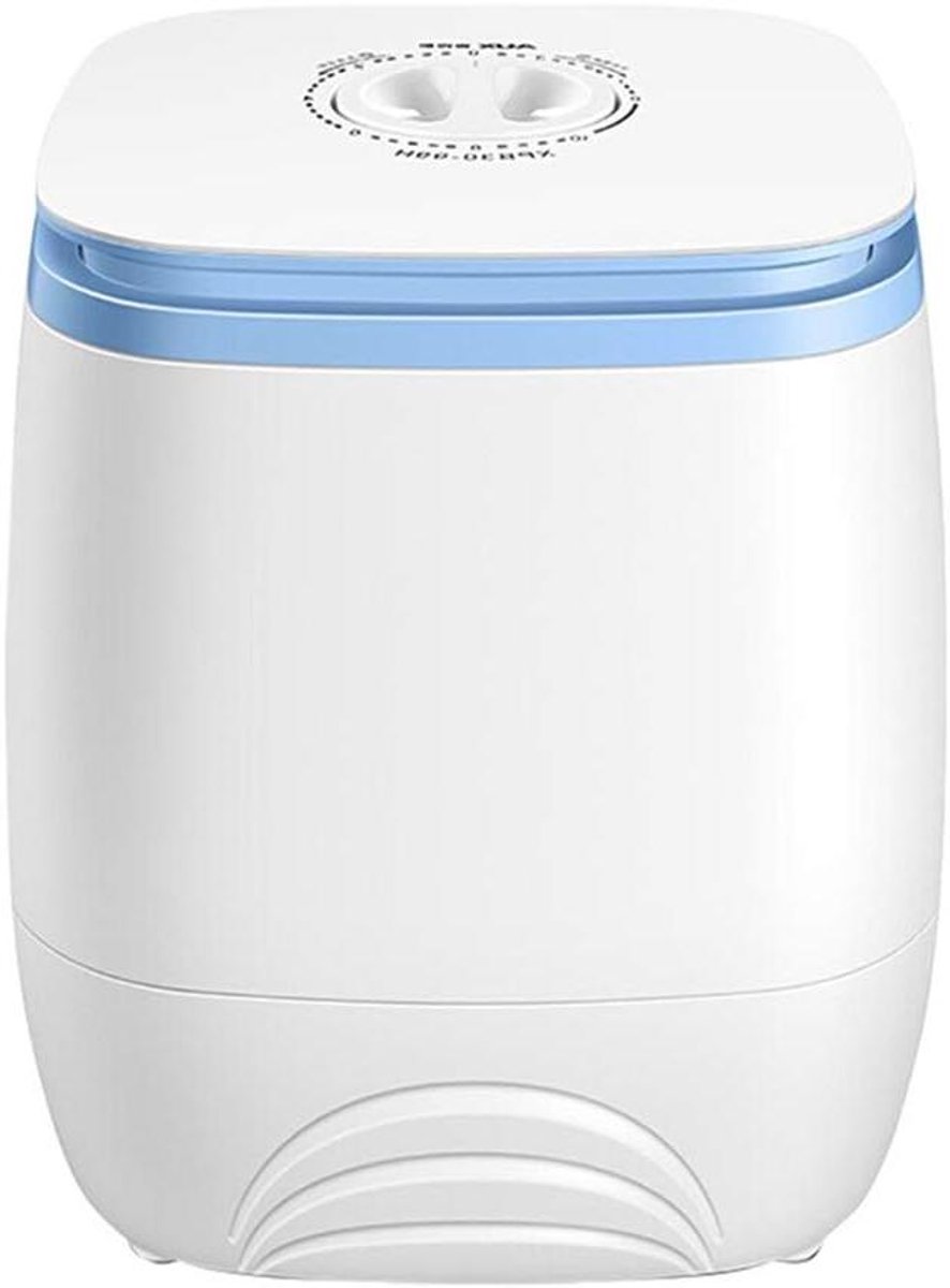 Mini wasmachine Compacte wasmachine Babykleding wassen Met UV sterilistatie 3 kg capaciteit Wit