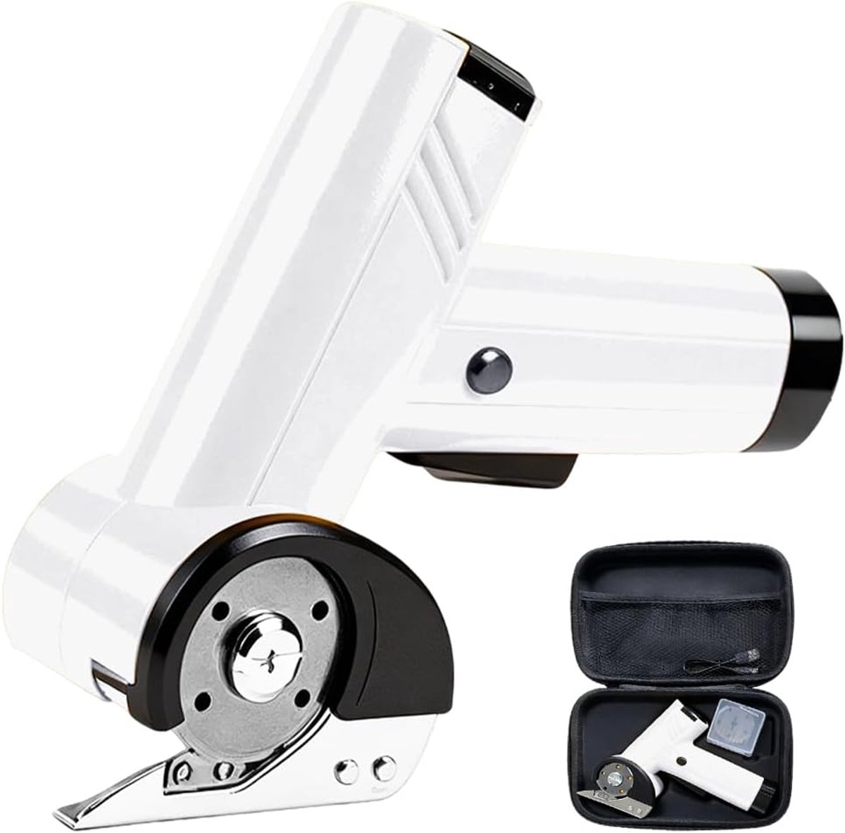 Cardboard Cutter 4 V - Draadloze elektrische scharen - LCD batterij-indicator - Ideaal voor papier en karton - SnelShoppen