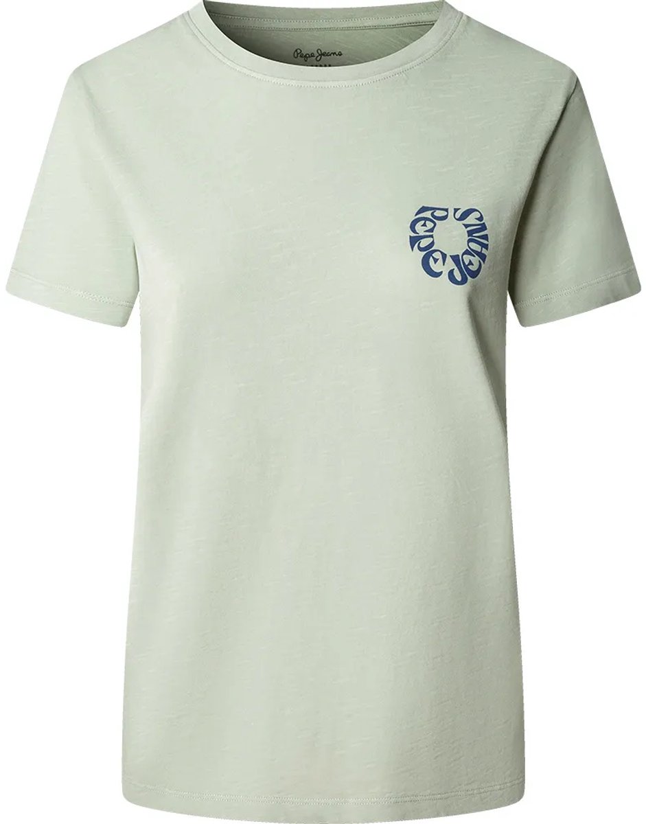 Pepe Jeans Becka T-shirt Met Korte Mouwen Groen XL Vrouw