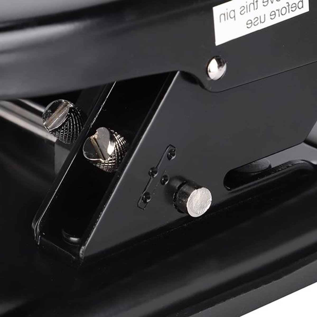 Papierperforator met 30 gaten capaciteit en verstelbare perforatieruimte, ideaal voor school en kantoor, inclusief positioneringslijn en schroevendraaier