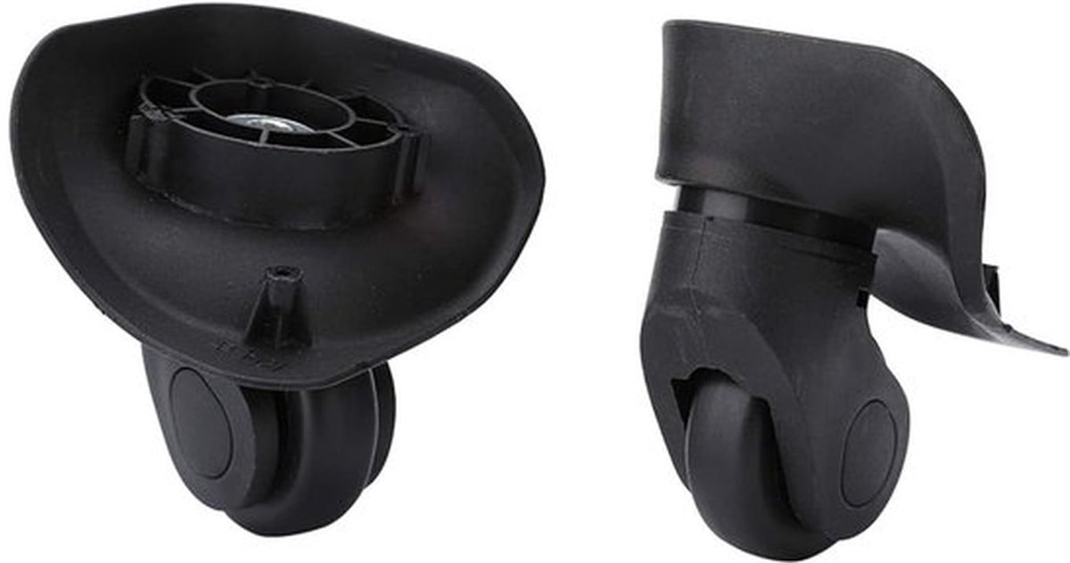 Vervangende Koffers wielen Set van 2 Stuks - Duurzame PVC Rollen voor Koffers en Bagage Accessoires