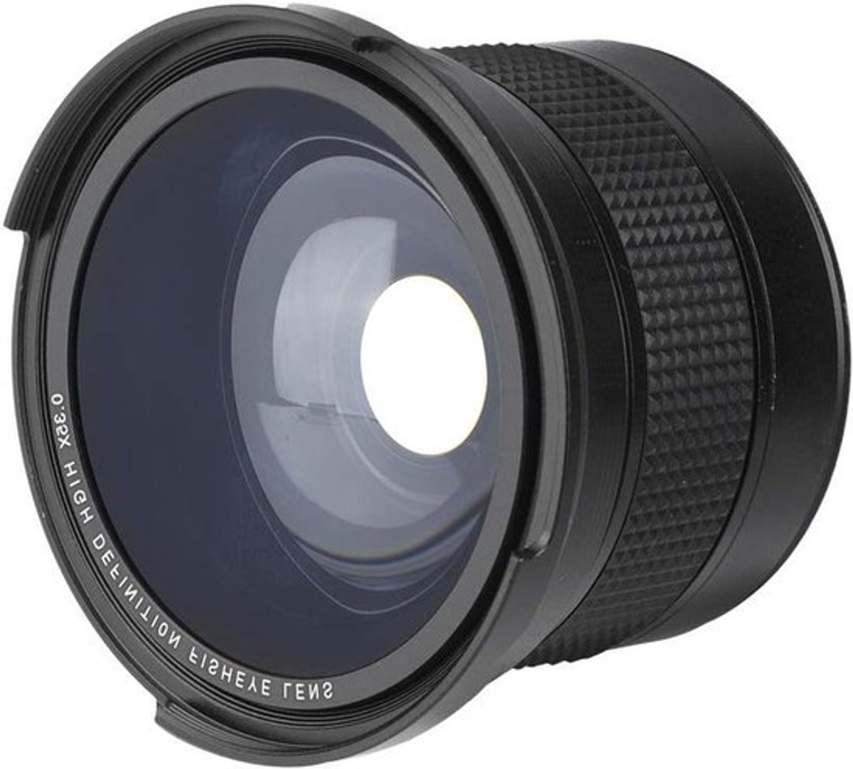 Fisheye-groothoeklens 0,35x met 58 mm camerainterface en 67 mm macro-close-up gedeelte voor SLR- en DSLR-camera's, ideaal voor landschapsfotografie en creatieve opnames