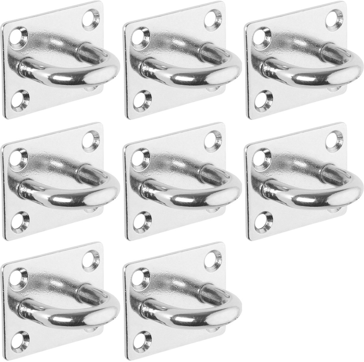 8 x sjorogen 50x40 V4A roestvrij staal SS316