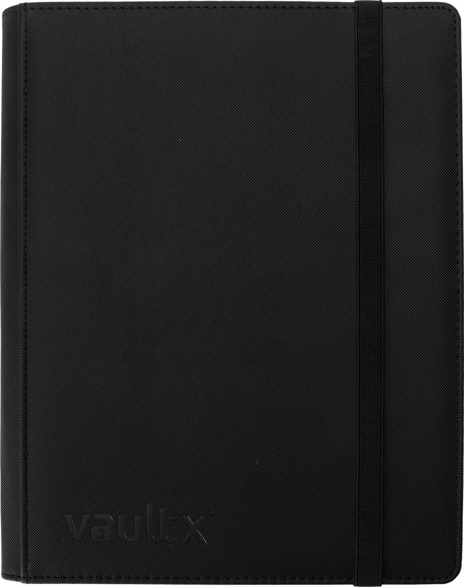Vault X 9-Pocket Exo-Tec® Strap Binder - Verzamelmap - 360 Kaarten/Zwart
