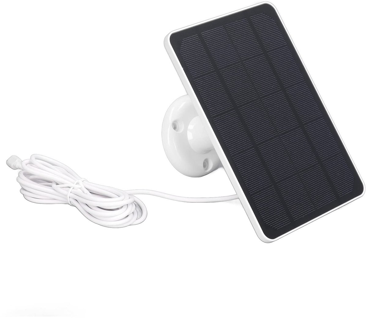 SnelShoppen - 10W USB C Solar Panel Charger - Draagbaar Zonnepaneel voor Beveiligingscamera's en Laag Vermogen Apparaten - Ideaal voor Tuin, Camping e