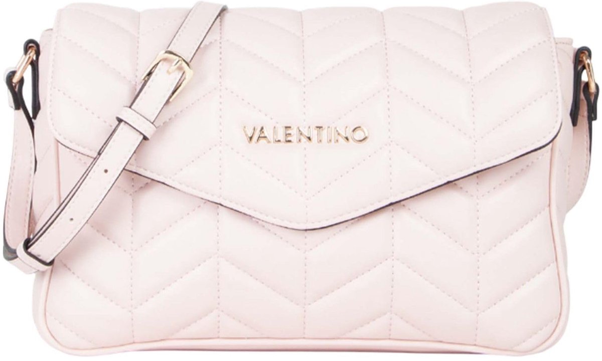SnelShoppen - Elegante Valentino Petal Re Handtas voor Dames, Cipria, Eén Maat, Perfect voor Feestjes en Dagelijks Gebruik, Hoogwaardige Kwaliteit, St