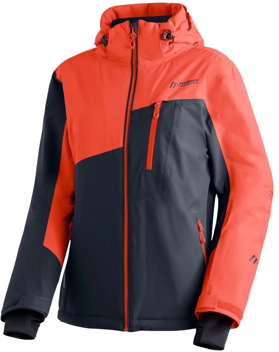 Dames ski jas Maier Sports Glacierguard Night Sky/lollipop