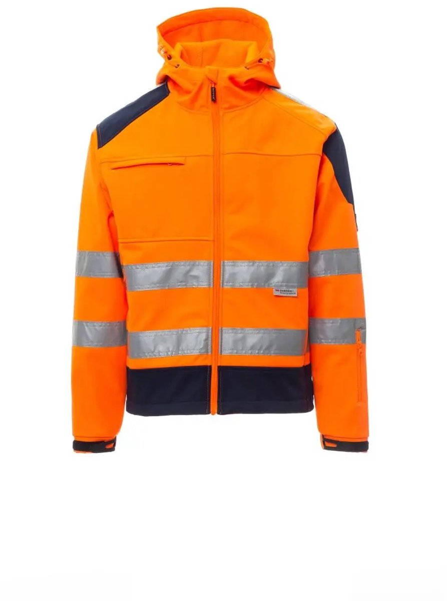 Payper Shine 2.0 - fluorescent orange/navy blue - L