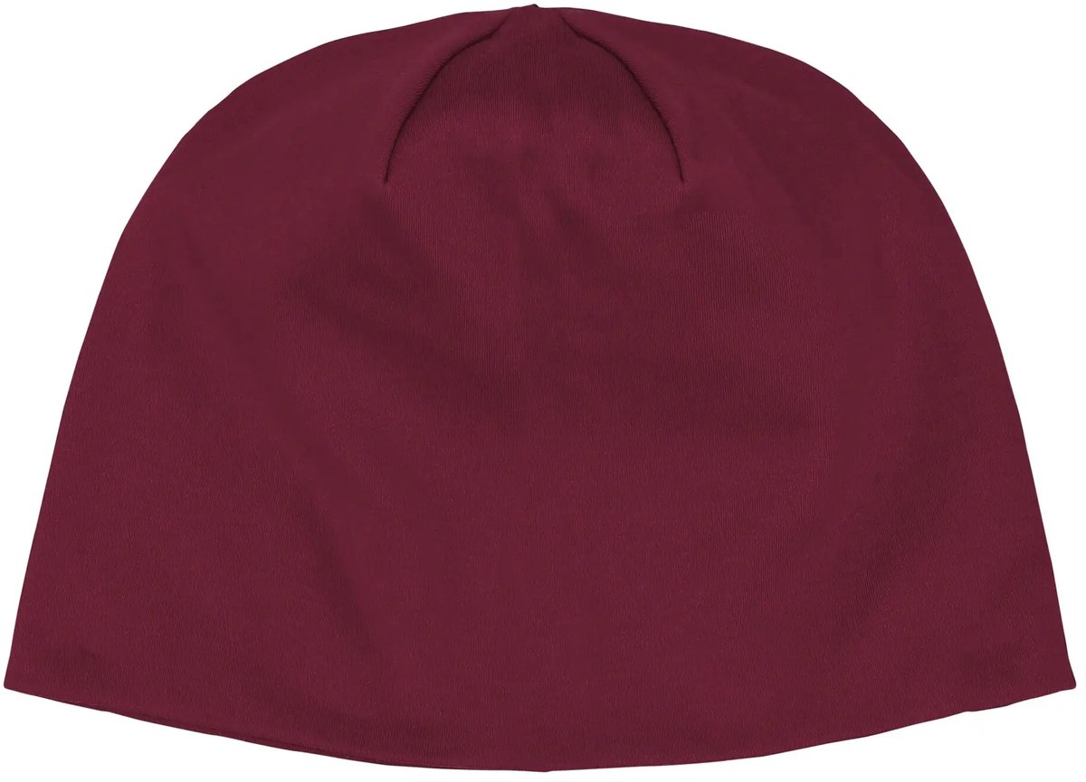 Neutral Interlock Beanie NE93051 - Bordeaux - One size