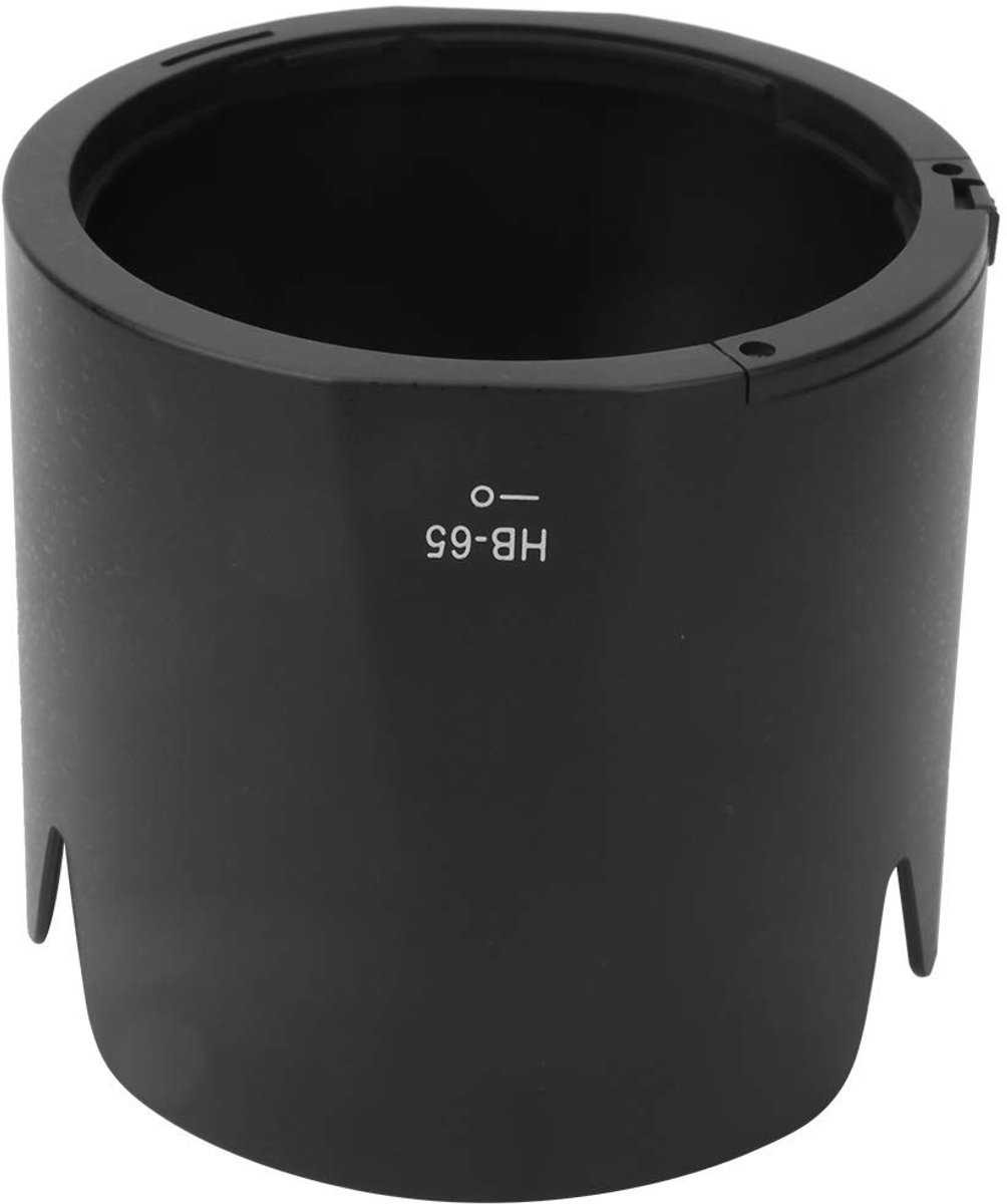 Dailygoods- Lenshouder Zwart Plastic - Lenshouder Busje - Compatibel met 80-400mm F4.5-5.6 Lenzen - Schokbestendig - Duurzaam - Lichtgewicht - Lenskap