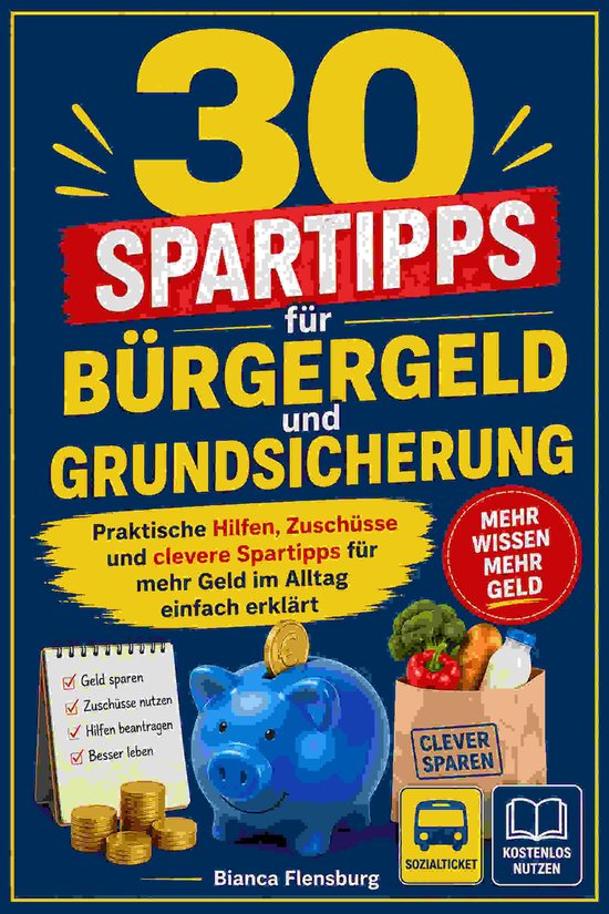 FinanzKompass 30 - 30 Spartipps für Bürgergeld und Grundsi ... - cover