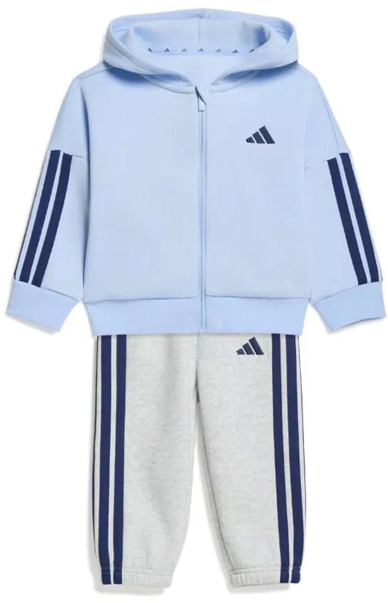 Adidas Essentials Jogger Set 9-12 Months Kinderen Blauw