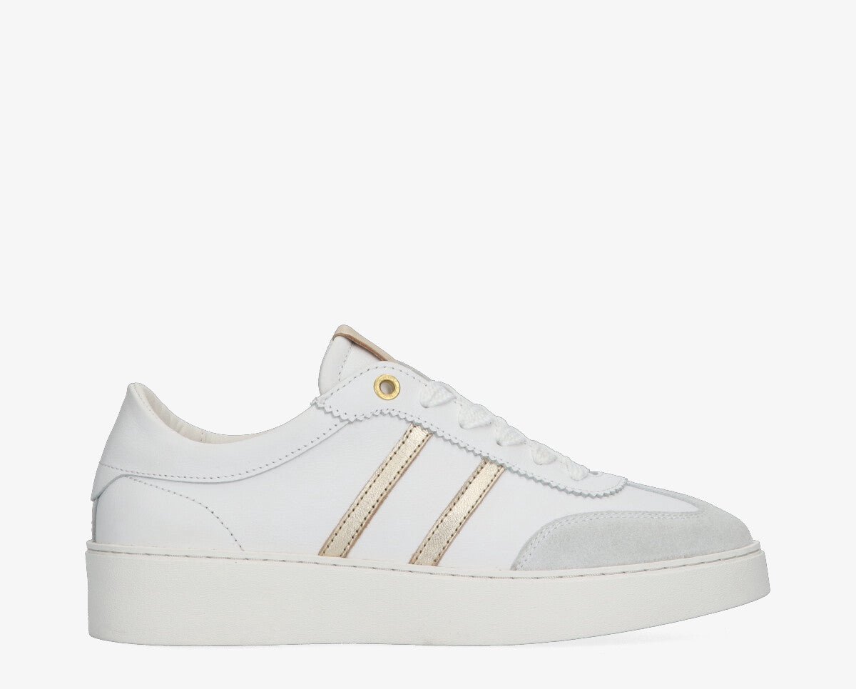 Tango nynke sneakers dames wit leer