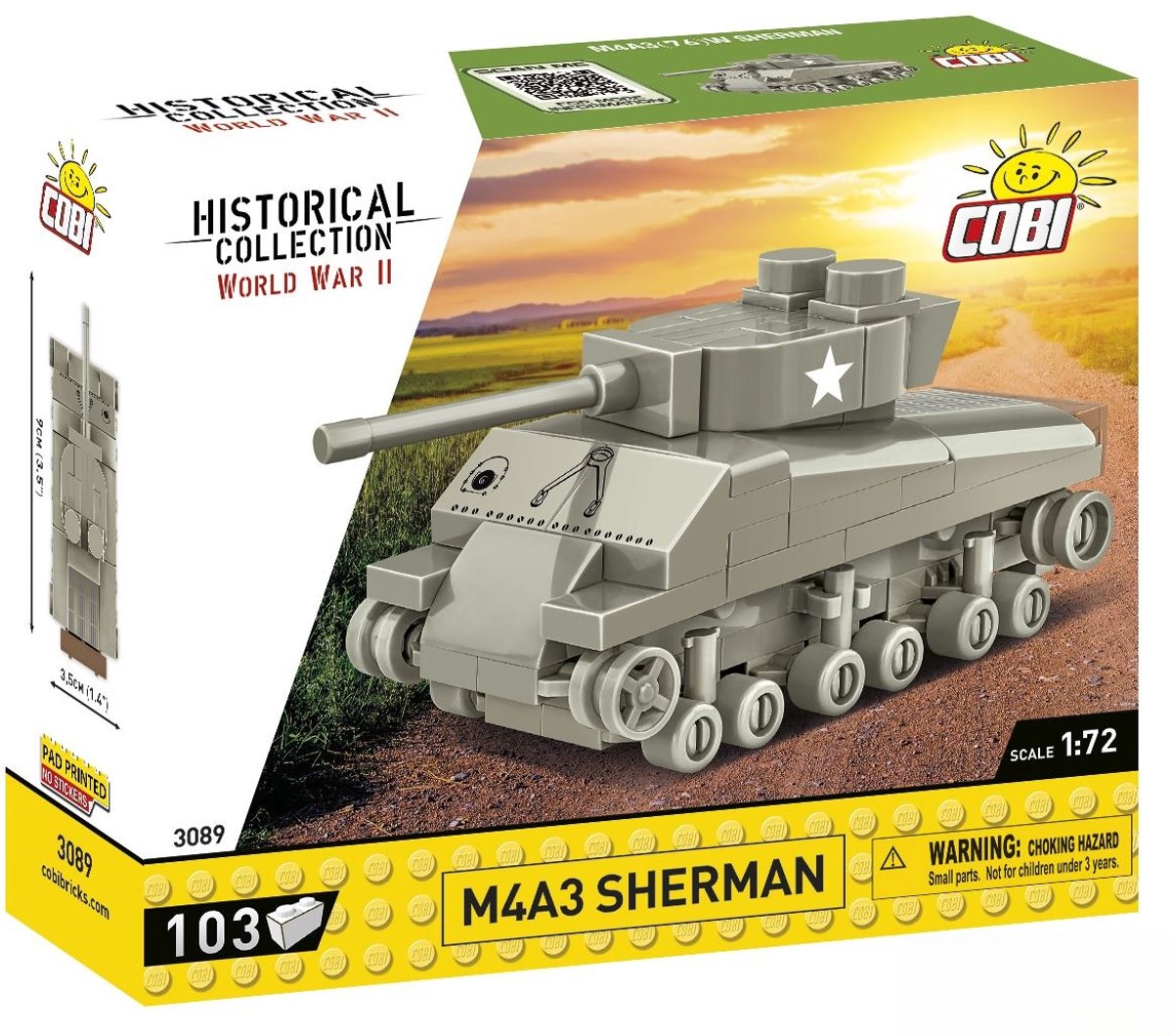 COBI 3089 Sherman M4A3
