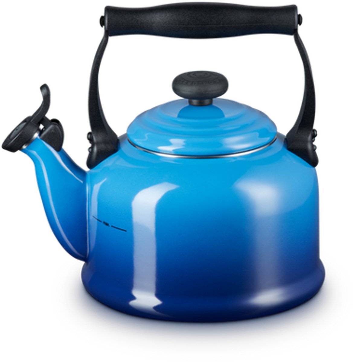 Bol.com Le Creuset "Tradition" Fluitketel - Marseilleblauw - 2,1 l aanbieding