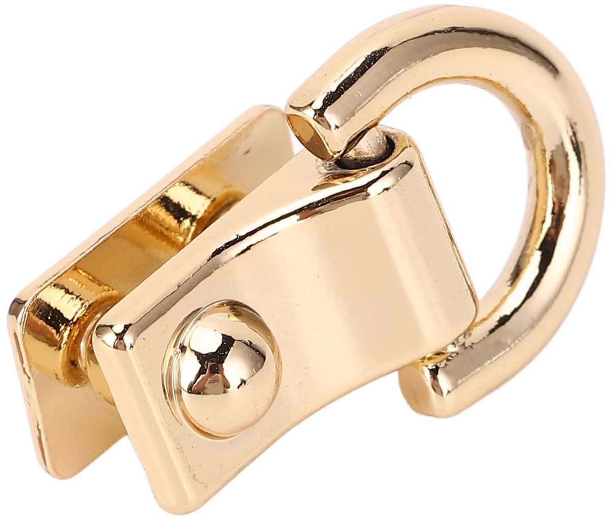 20 D-ringen van zinklegering voor tassen, 15 D-ringgespen van 8,5 mm voor portemonnees, rugzakken, enz.