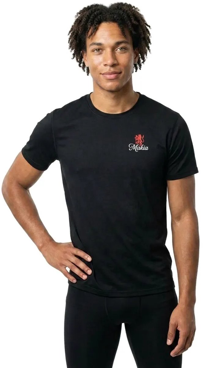 Makia Twenties T-shirt Met Korte Mouwen Zwart M Man
