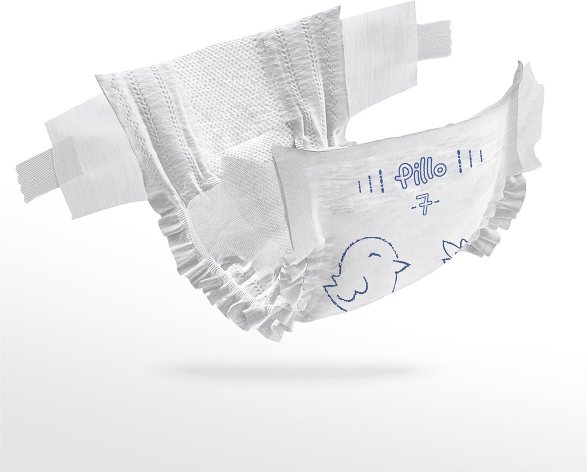SnelShoppen - Premium Pillo Luiers Maat 7 - 26 Stuks - XXL (15+ kg) - Ultra Absorberend - Voor Baby's - Ideaal Voor Dagelijks Gebruik
