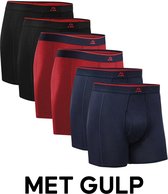 DANISH ENDURANCE Bamboe Boxershorts - Comfortabel Ademend Ondergoed - Heren - 6 paar - M