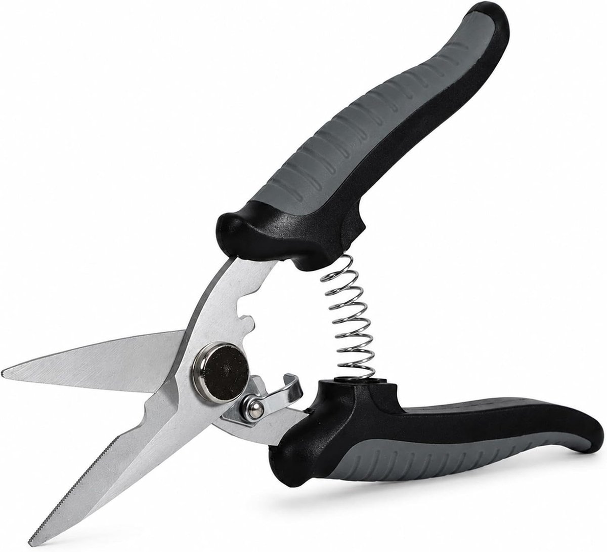 SnelShoppen - Snoeischaar voor verse takken en planten - Tuinschaar 183 mm - Ergonomische handgrepen - Voor tuinonderhoud en snoeien - Ideaal voor hob