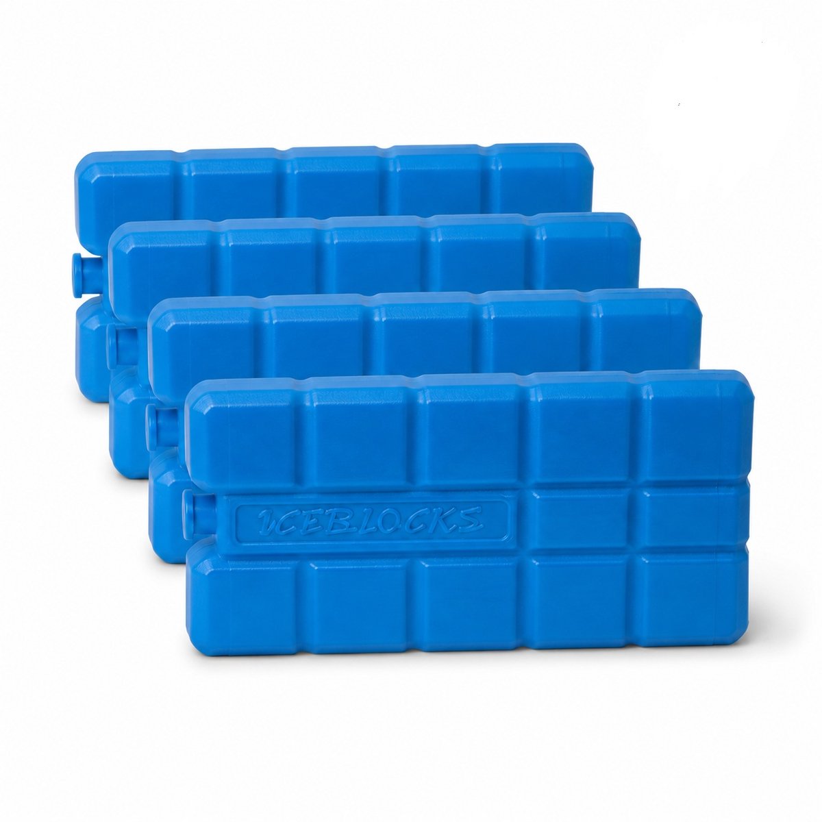 Benza – Koelelementen Set van 4 – 200 g per Stuk – 170 ml Koelvloeistof – Voor Koelbox en Koeltas - Herbruikbaar