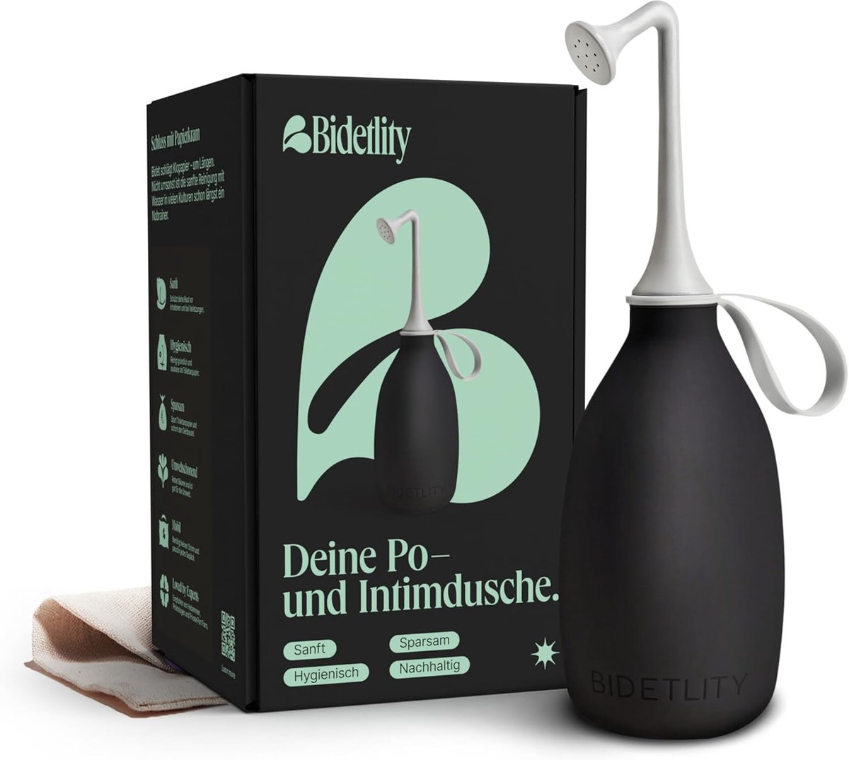 SnelShoppen - Intimate Shower 3.0 – Bidet Portatile Travel Bidet, Duurzaam, BPA-vrij, Vervangt Wipes, Bespaart Toiletpapier, Ideaal voor Camping en Th