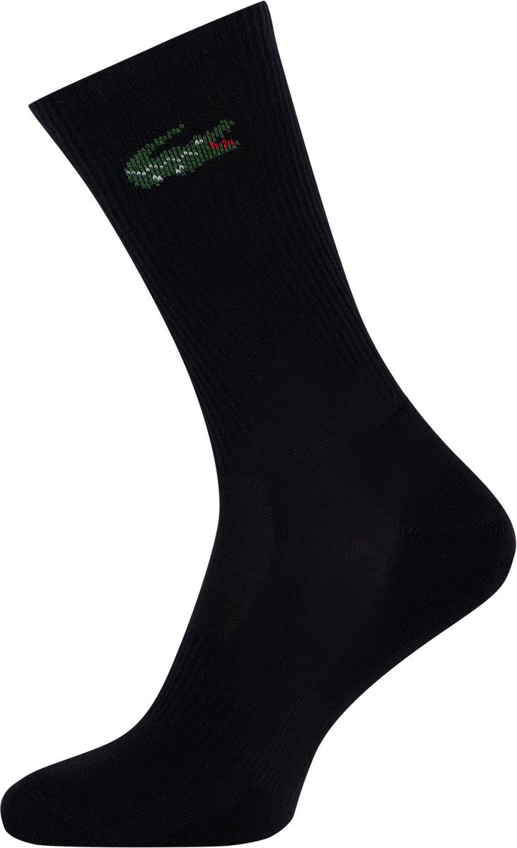 Lacoste sportsokken unisex sokken met badstof binnenzool Zwart