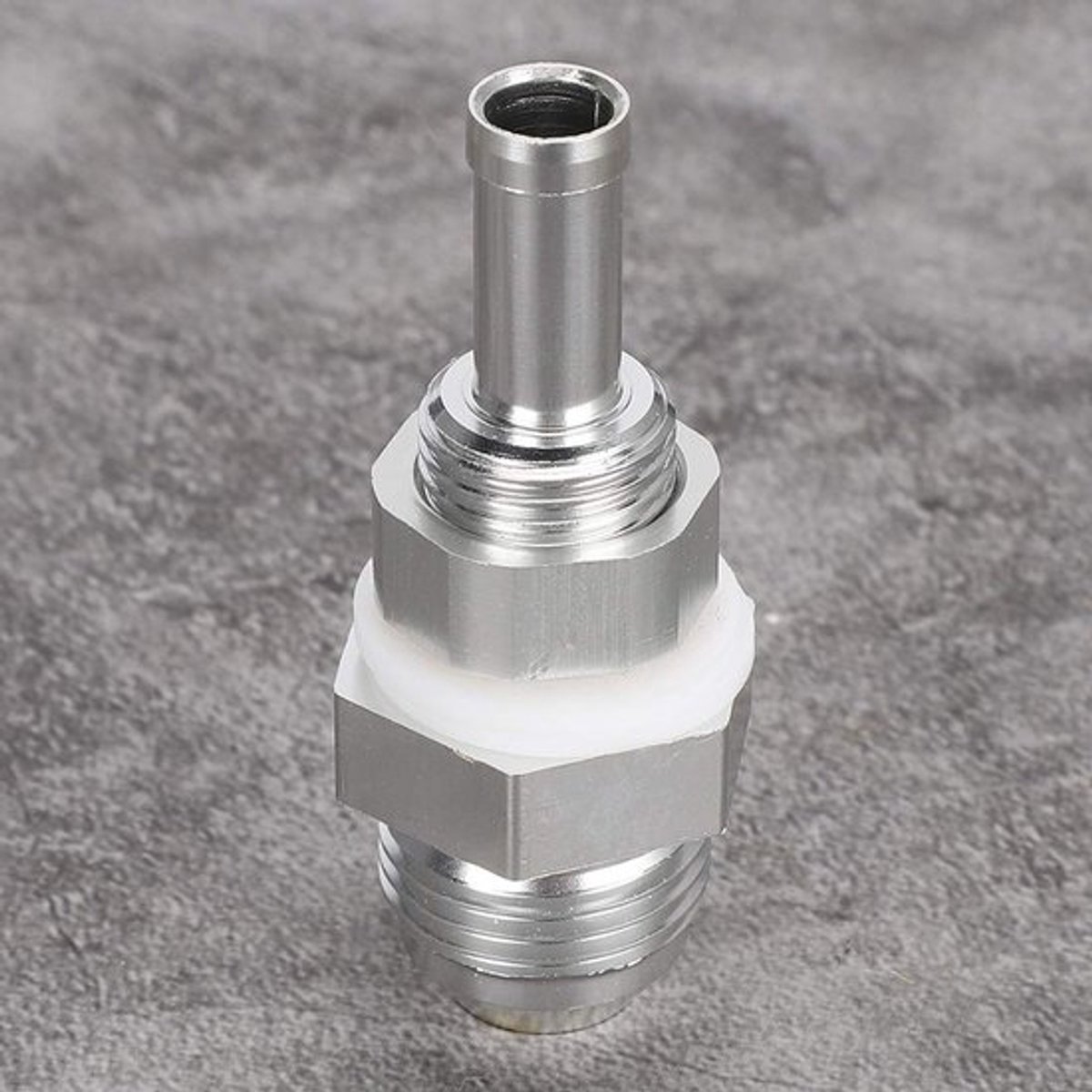 Slangpilaar AN8 3/8 Flare - Aluminiumlegering - Universele brandstoftankfitting - Auto- en motorfietsonderdelen - Compact formaat - Lichtgewicht
