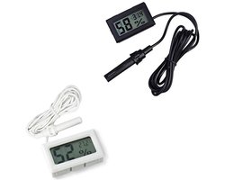 Digitale Hygrometer en Thermometer 2-in-1 voor Reptielen en Aquaria