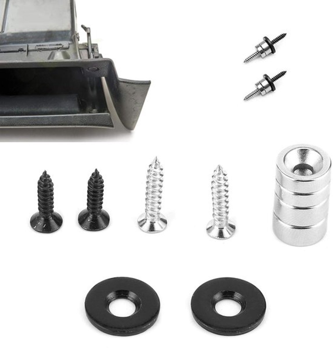 Handschoenkastje Deksel Reparatie - Reparatiegereedschap - IJzer - Geschikt voor MK4 1J/New Beetle - Eenvoudig te gebruiken - Hoge betrouwbaarheid - Dashboardkastje