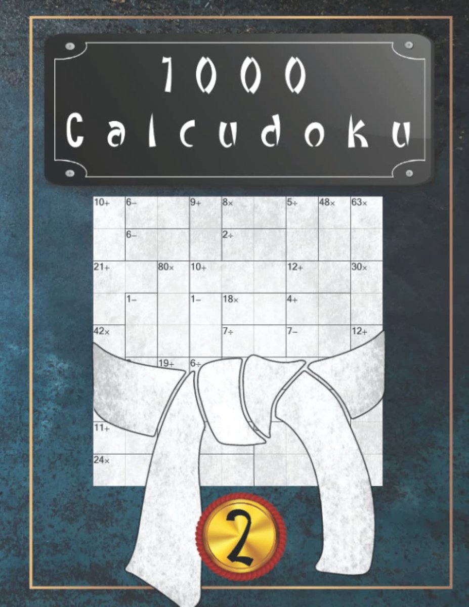 SnelShoppen - 1000 Calcudoku Puzzels Vol. 2: Japanse Hersenkrakers voor Beginners - Zeer Gemakkelijk - Perfect voor Puzzelliefhebbers, Hersentraining