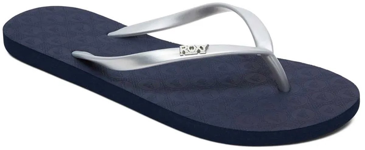 Roxy Viva Tone Ii Slippers Vrouw Zilver