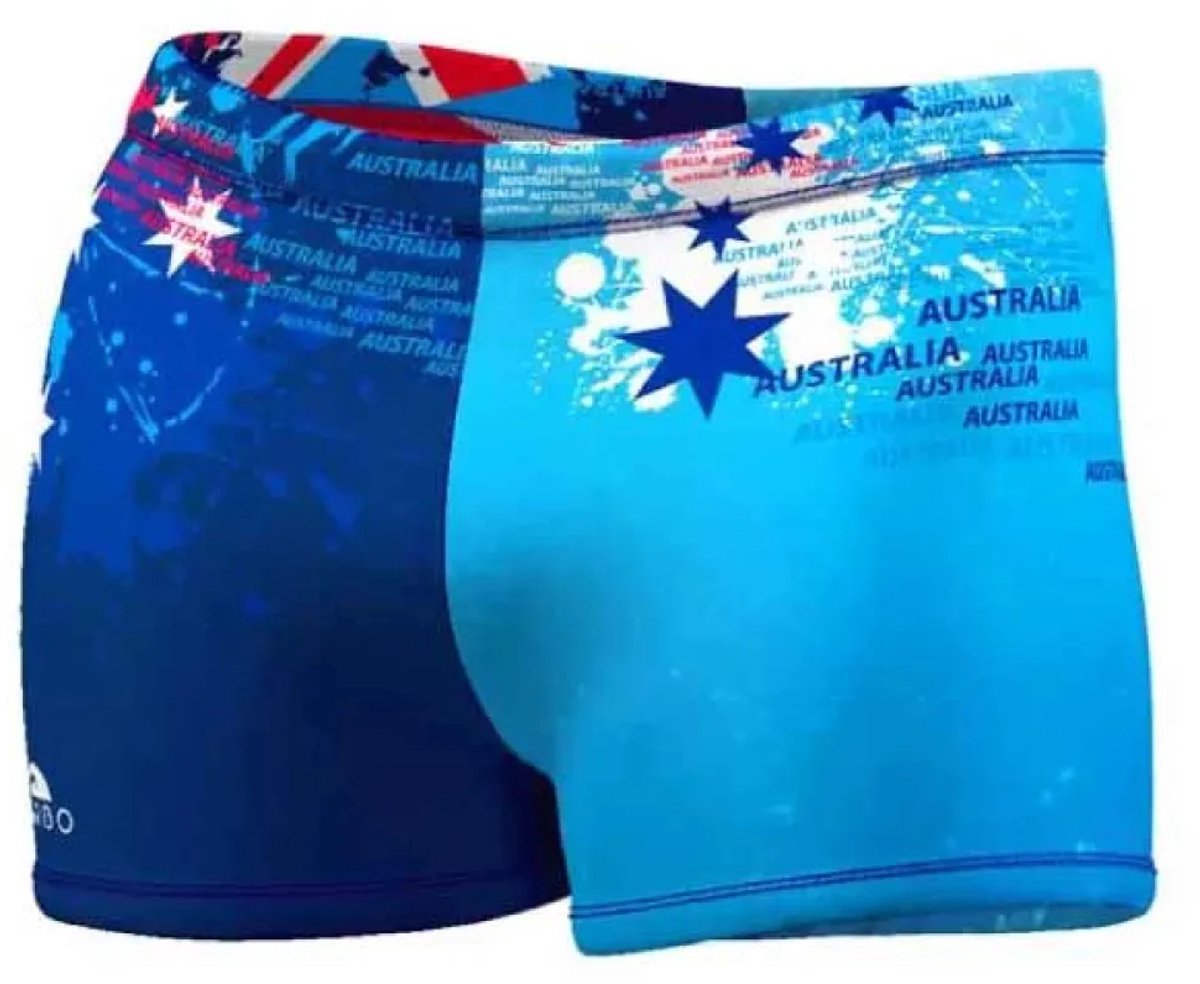 Turbo Shark Australia 2015 Zwemboxer Blauw S Man