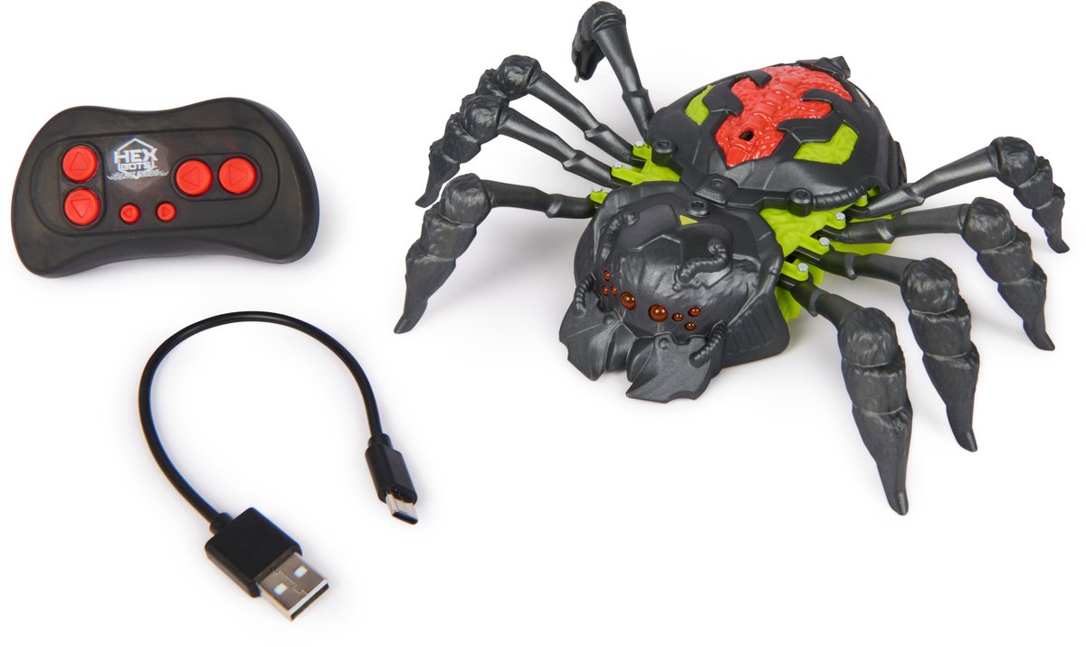 Hex Bots - muurkruipende spin rc - oplaadbaar robotspeelgoed