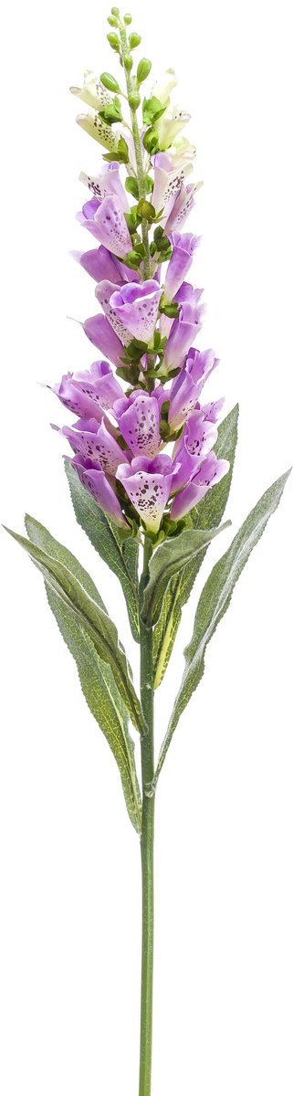 Emerald Kunstbloem Vingerhoedskruid 92cm lila - Kunstplant voor binnen