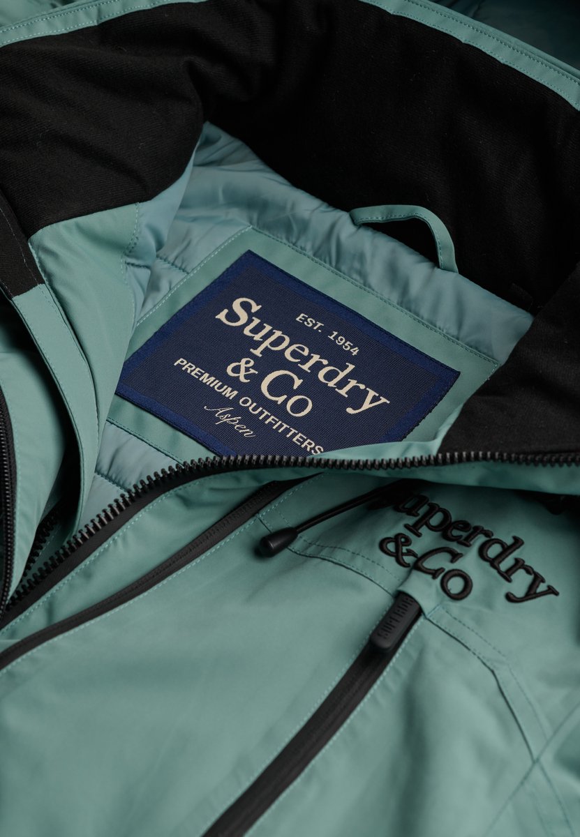 Superdry Ultimate Freestyle Ski Jas Vrouw Groen