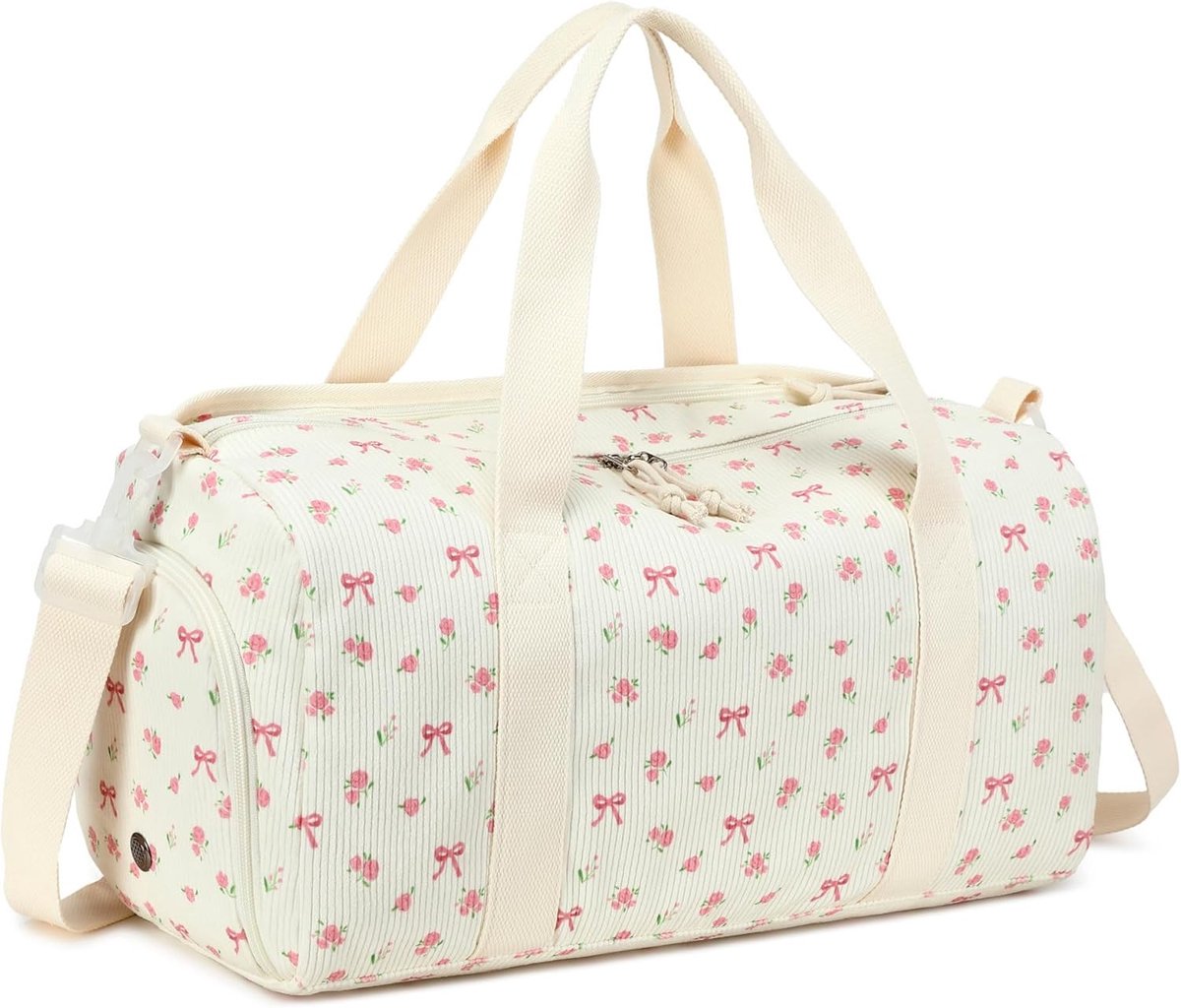 Sporttas met groot schoenenvak 44.5 cm - modern design - nat vak - ideaal voor gym en yoga - ShopVlot