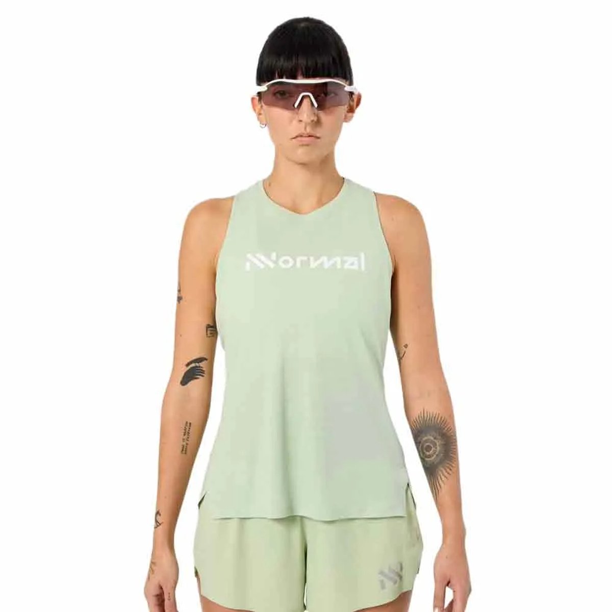 Nnormal Race Mouwloos T-shirt Groen L Vrouw