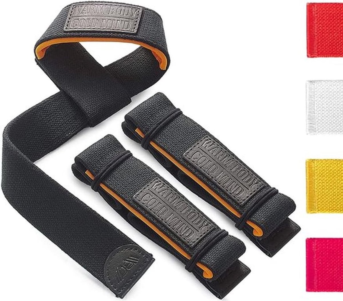 SnelShoppen - Lasso Lifting Straps voor Gewichtheffen - Neopreen 3mm/6mm, Tot 350kg, Versterk je Polsen voor Deadlift, Powerlifting & Crossfit, Fitnes