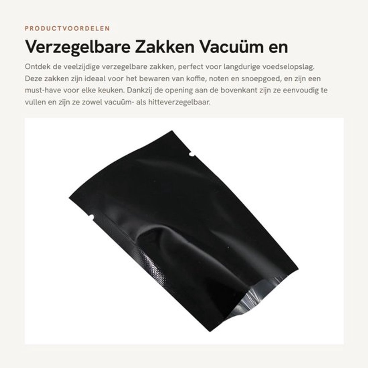 Verzegelbare Zakken 200 Stuks - Aluminiumfolie - Hitteverzegelbaar - Vacuüm - Scheurinkeping - 6 x 9 cm - Verpakkingszakken