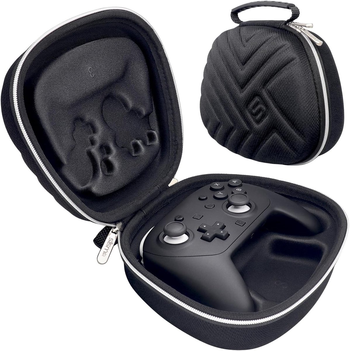 SnelShoppen - Hardshell Beschermcase voor Switch 2 Pro Controller - Draagtas - Reis Etui - Bescherming - Zwart - Schokbestendig - Ideaal voor Gaming