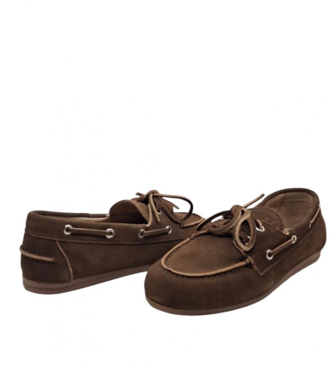 Pavement Pamarin Brown Suede 347 | Dames Bootschoen & Loafer