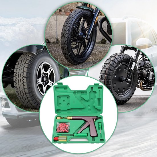 Band Reparatie Set - Lekke Band Kit - Snelle Banden Reparatie - Universeel Tubeless Gebruik — afbeelding 3