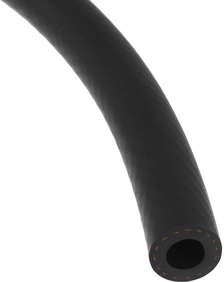 Verwarmingsslang Flexibel - Koelslang - Rubber - 1 m - Binnendiameter 8 mm - Hittebestendig - Weerbestendig