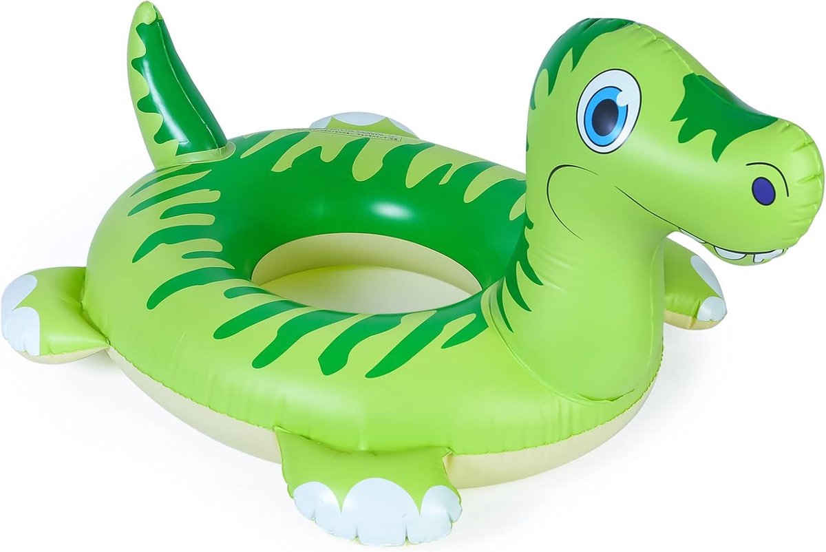 Zwemring voor kinderen, dinosaurus, zwemdieren, waterspeelgoed, zwembad, opblaasbaar speelgoed voor kinderen, jongens en meisjes vanaf 3-12 jaar