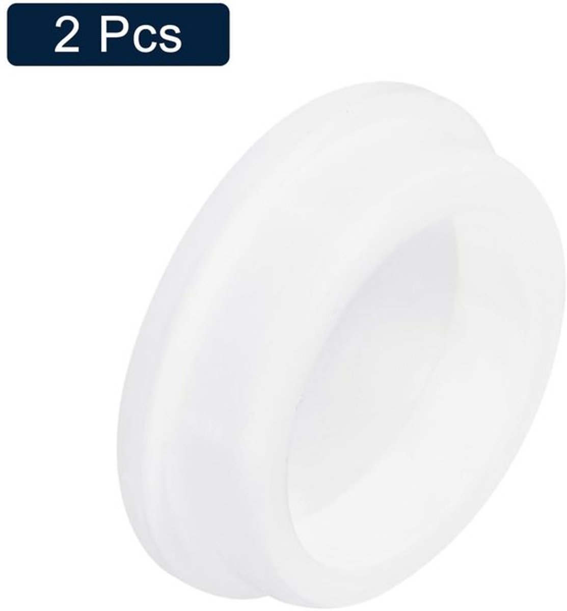 Knopplug 2 Stuks - Waterdichte Rubber - Siliconen - Temperatuurbestendig tot 250 °C - Eenvoudig te Installeren - Stevig en Duurzaam - Stop